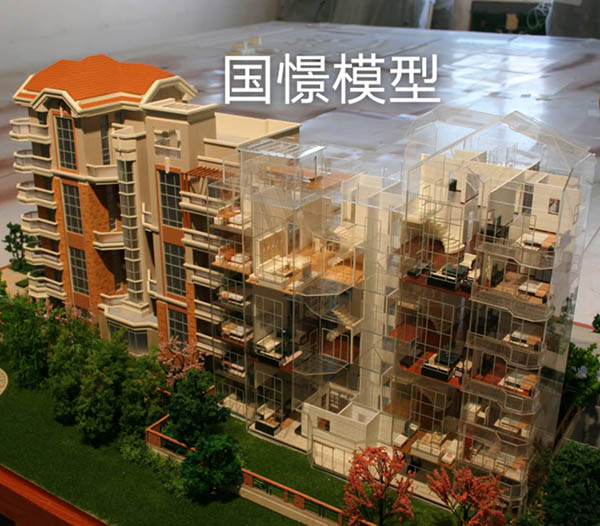 中江县建筑模型