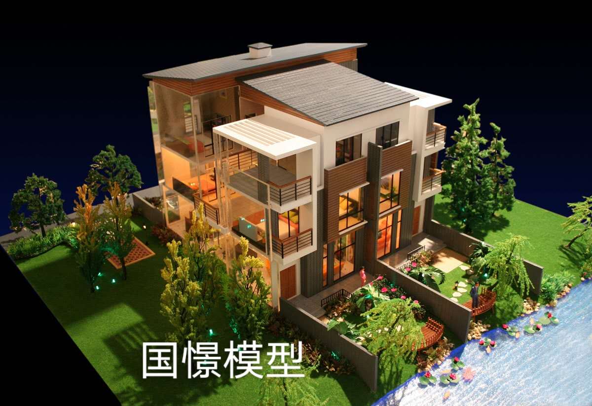 中江县建筑模型