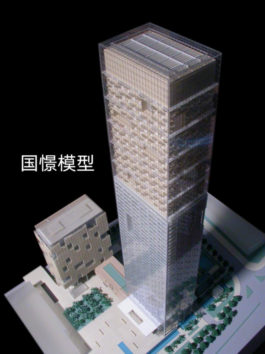 中江县建筑模型