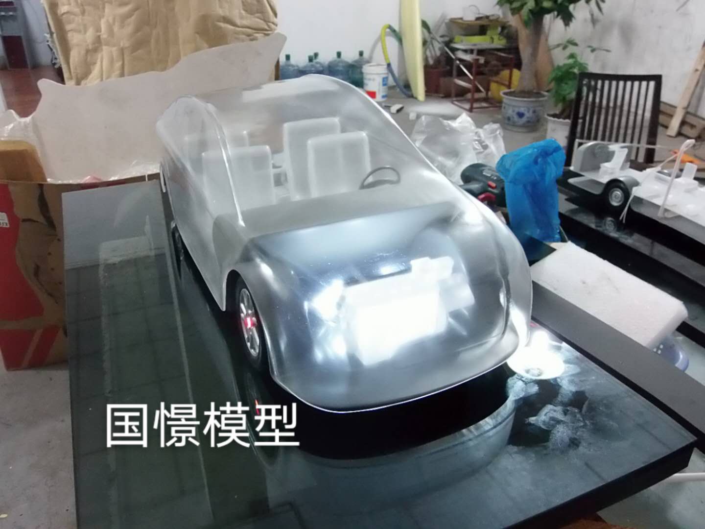中江县透明车模型